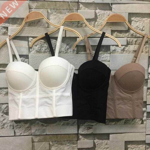 Mesh Push Up Bralet Women's Corset Bustier Bra Night