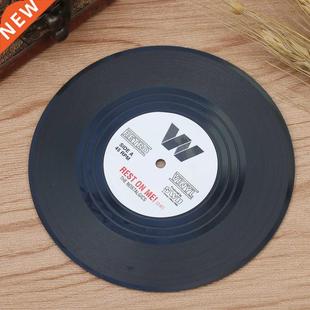 1pc Vinyl Record Table Mats Drink Coaster Table Placemats