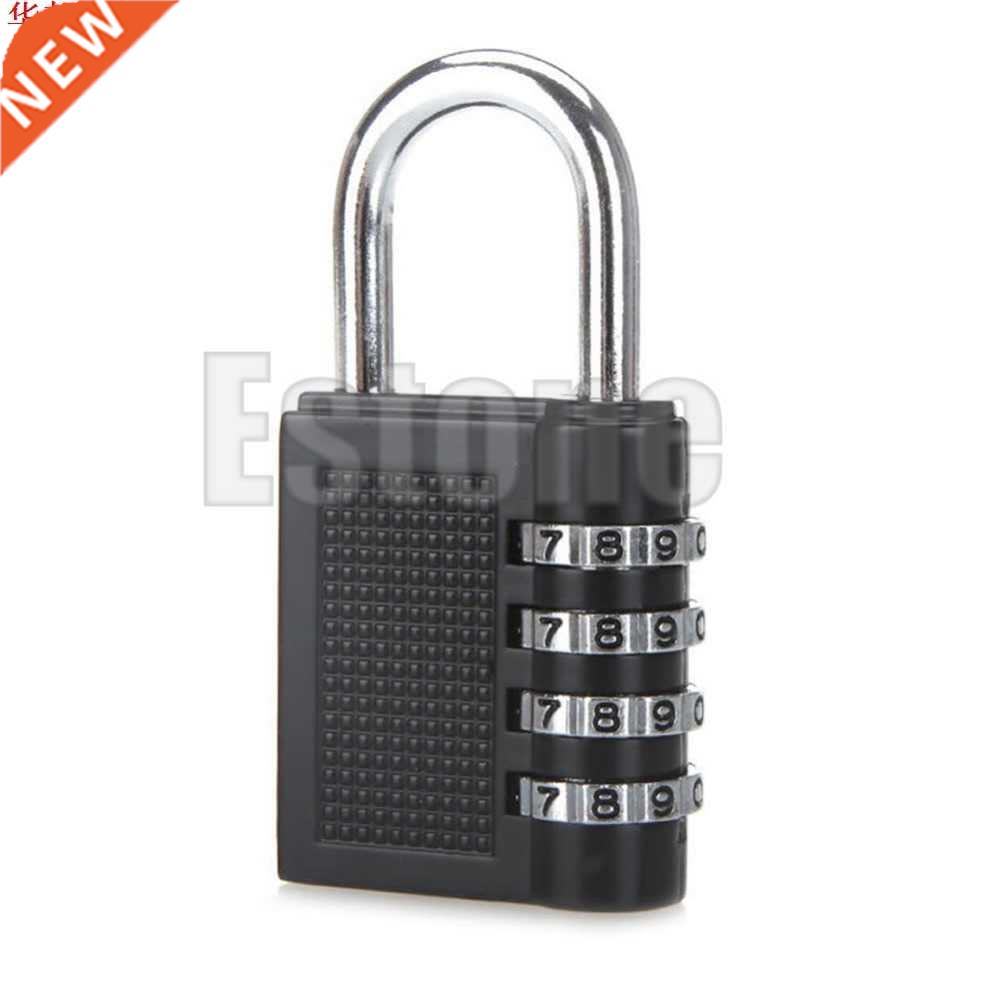 Suitcase Luggage Metal Code Password Lock 4 Dial Digit Combi