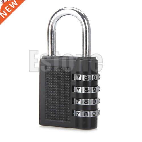 Suitcase Luggage Metal Code Password Lock 4 Dial Digit Combi