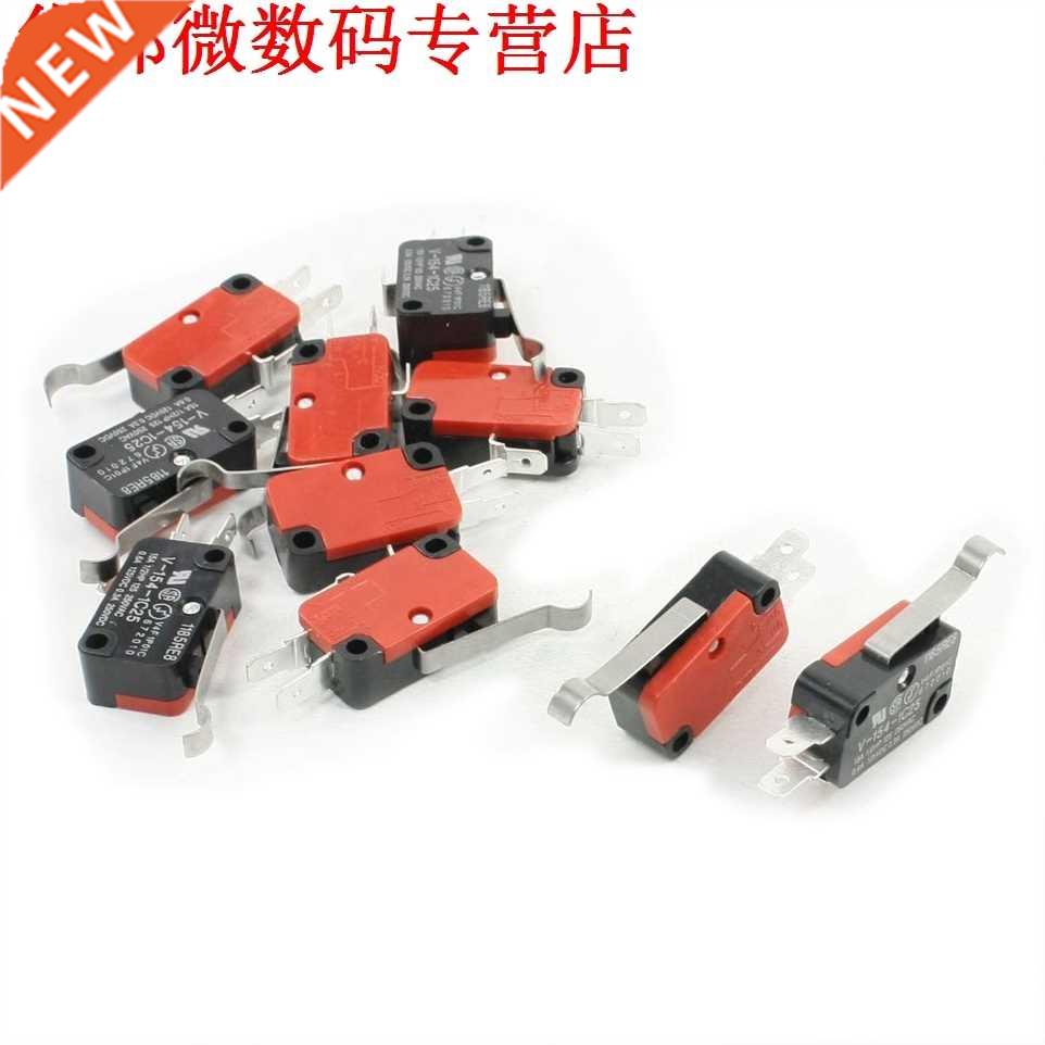 10PCS Korte Scharnier Lever SPDT Momentary Eindschakelaar 0.