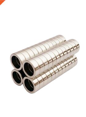 50Pcs Dia8.8x3mm-dia6.5mm Hole N35 Rare Earth Neodymium Stro