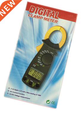 Mini DT266F Digital Clamp Meter Digital Ammeter With Buzzer