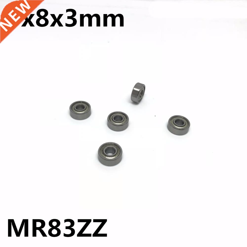 10Pcs MR83ZZ L-830ZZ 3x8x3 mm Deep groove ball bearing Minia
