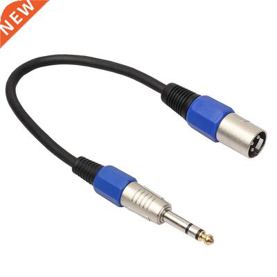 35cm 3Pin XLR Male Jack to 1/4inch 6.35mm Female Plug Stereo