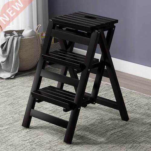 Shipping Solid Wood Household Multifunctional Two-step Foldi