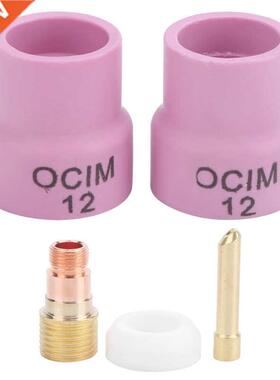 1 Set Ceramic Welding Set Red 12 # Replacement for Air-Coole