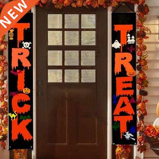 Halloween Door Decorations Couplet Outdoor Hanging Banner