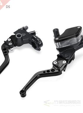 1pair 22mm Universal Motorcycle Brake Handles Handlebars Hyd