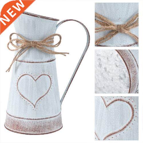 2pcs Decorative Garden Iron Plant Bucket Planting Pot