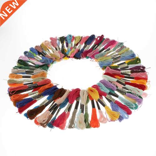 Embroidery Floss Kit 100 Colors Thread with Winding Bobbins