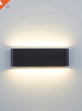 12w Simple LED Waterproof Outdoorr Wall Lamp Aluminum Garden