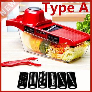 Vegetable Chopper Vegetable Slicer 6 Blades Potato Peeler