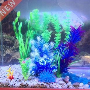Aquarium accessories simulation water grass plant plastic