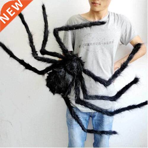 30cm 50cm 75cm Large Size Plush Spider made of wire