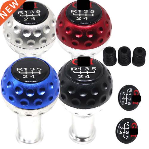 5/6 Speed Shift Knob Car Gear Shift Lever M/T for Anniversar