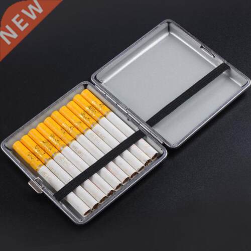 Portable Double-open Leather Cigars Cases 适用于 hold 20pcs