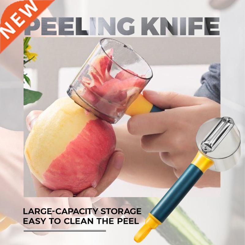 Stainless Steel ulti-functional Storage Peeler With A Conta