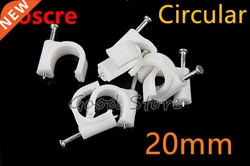 High quality 100pcs 20mm Cable fixed Round or Circle Path ca
