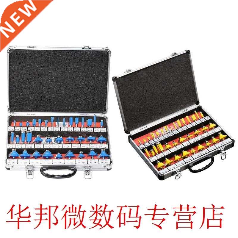 5/15pcs 1/4in Handle Wood Router Bit Mill Engraving Trim Wo