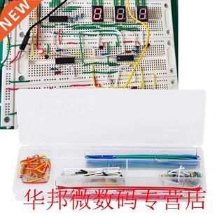 140pcs Solderless Breadboard Jumper Wire U Shaped Cable Kit