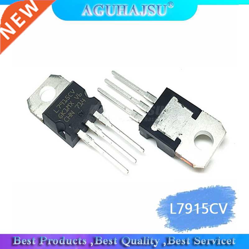 10PCS L7915CV TO220 L7915 TO-220 7915 LM7915 MC7915 Three-te