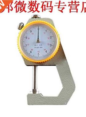 Metalen Lederen 0 tot 20mm Dial diktemeter 0.1mm precisie, z