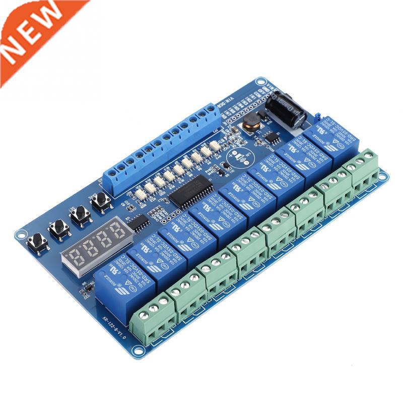 8-36V 8-channel Multifunction Time Delay Relay Interface Boa