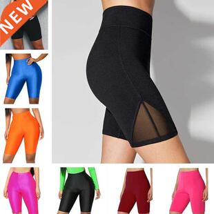 Women Summer Cycling Bike Shorts Stretch Basic Shorts Fitnes