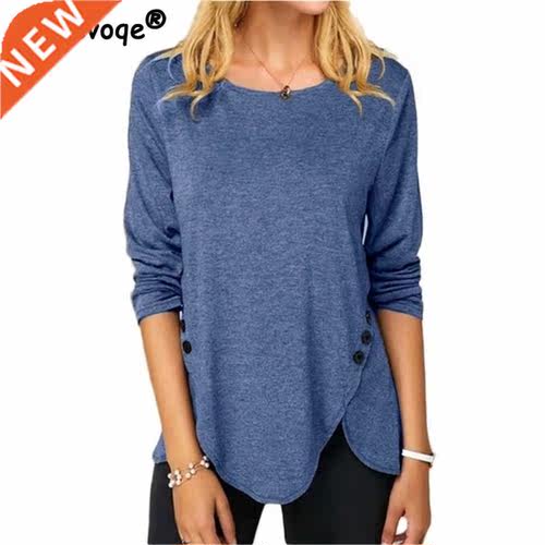 Autumn Long Sleeve T Shirt Women O-Neck Pullover Top Shirt