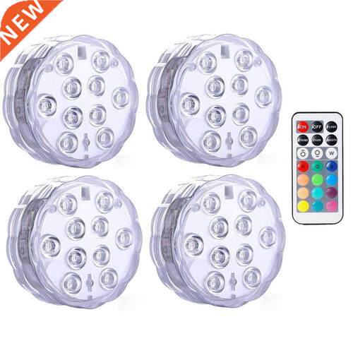 IP68 Waterproof Multi Color Submersible LED Lights Underwate