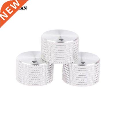 1pcs Silver Aluminum Volume Knob Cap / With The Pointer
