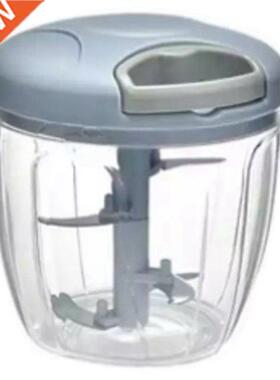 Food Chopper Manual Hand Pull Large 5 Blades Small String Sp