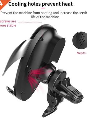 Phone Holder Chrger Prcticl Fst Chrging uto Clmp ir