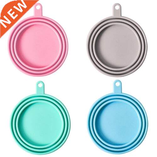 Pet Silicone Canned Lid Dog Food Fresh-keeping Tin Sealing R