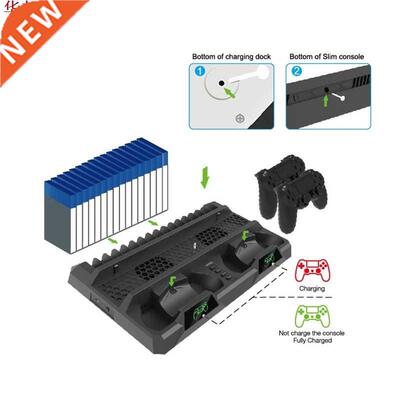 Multi-Function Fan Cooling Bracket Holder for Playstation 4