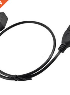 0.5m USB 2.0 B female socket to USB 2.0 A female jack extens