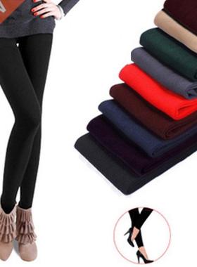 Women Winter Warm Leggings Skinny Stretch Fleece Pants Women