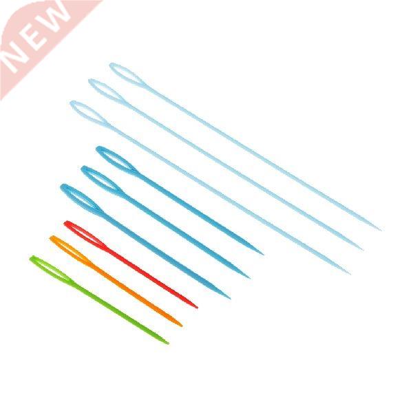 9pcs Plastic Sewing Needles for DIY Wool Cross Stitch