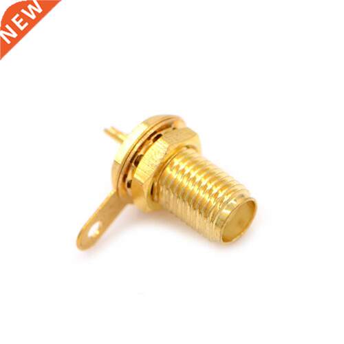 Brass SMA-KY RF Connector SMA Female Socket Jack Panel Mount