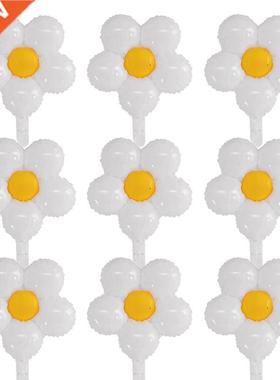 10pcs/pack Mn Dasy Fol Mylar Balloon Weddng Decoraton