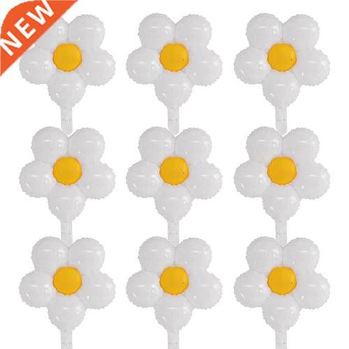 10pcs/pack Mn Dasy Fol Mylar Balloon Weddng Decoraton