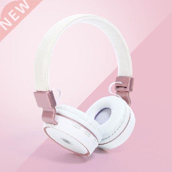 New Gold Colors Bluetooth Headphones Wireless Stereo