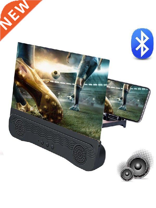 4 In1 K8 Bluetooth Audio 12 Inch 3D HD Desktop Phone Stand