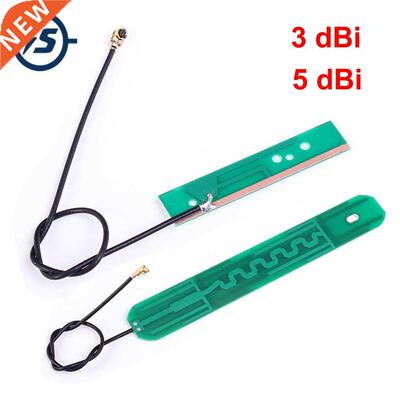 5pcs/lot 2.4G/5G/5.8GHZ Double Frequency Built-In PCB Antenn