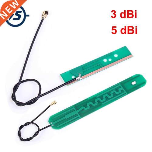 5pcs/lot 2.4G/5G/5.8GHZ Double Frequency Built-In PCB Antenn
