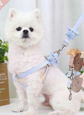 Dog Leash and Collar Set Cute Starfish Puppy Kitten Harness