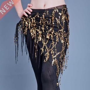 New style Belly dance costumes sequins tassel indian belly d