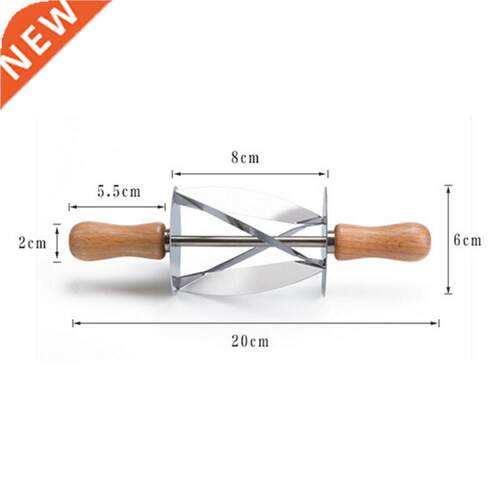 Stainless Steel Rolling Cutter Kitchen Baking Making
