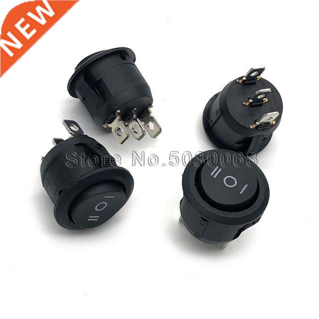 100pcs KCD1 three gear ship type switc circular warping but